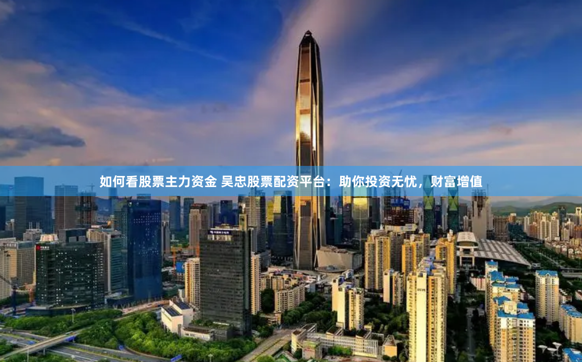 如何看股票主力资金 吴忠股票配资平台：助你投资无忧，财富增值